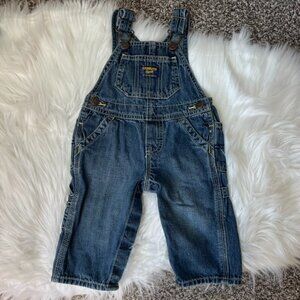 OshKosh B'gosh Blue Overalls Baby 6 Months